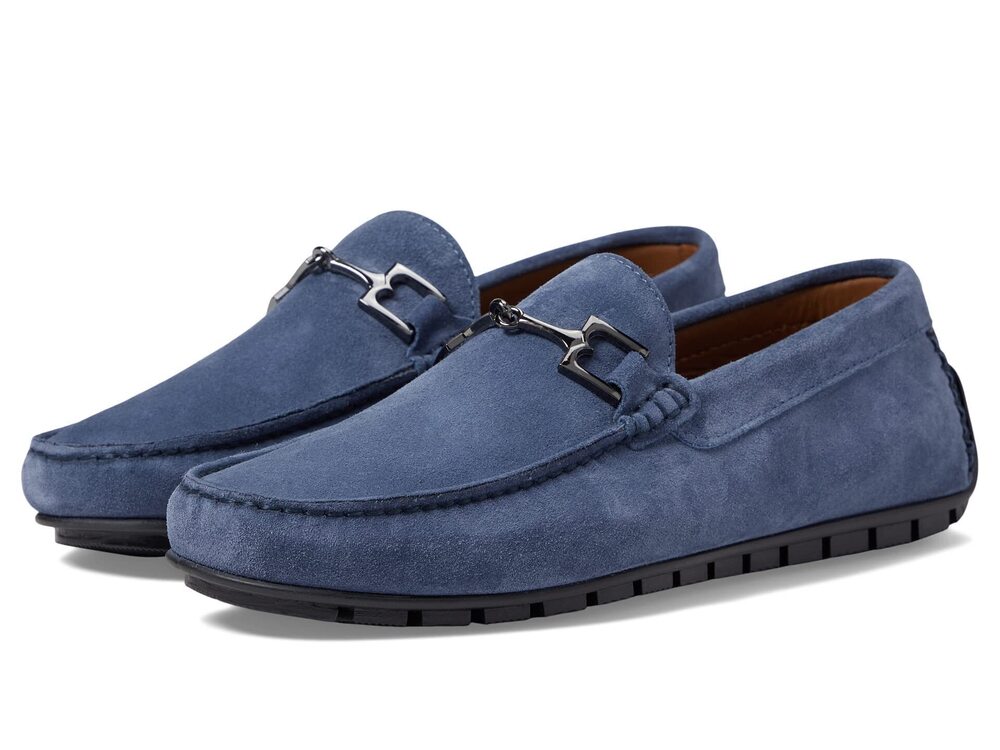 BRUNO MAGLI XANDER LIGHT BLUE SUEDE EU 46 (US MEN'S 13) D (M)